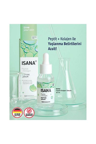 ISANA Love Your Skin Serum Peptide Collagen 30 ml