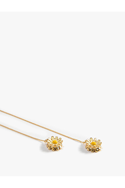 Koton Uzun Küpe Papatya Detaylı