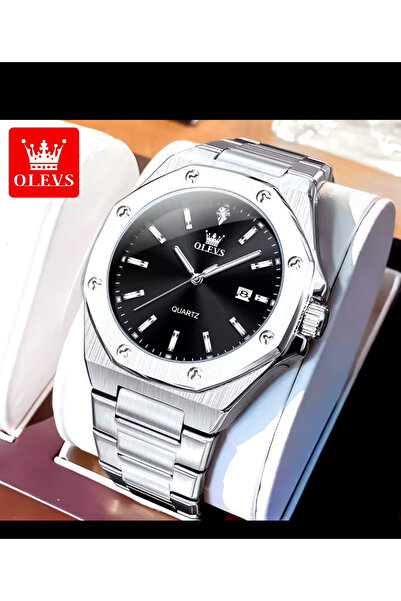 OLEVS LÜX HUBLOT MODEL ÇELİK KOL SAATİ YENİ  MODEL 4