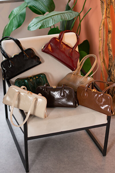 Mojeva Mona Long Handled Baguette Hand and Shoulder Women's Bag