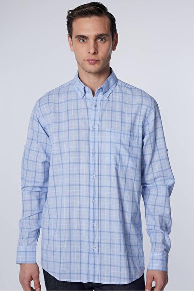 Tudors Ανδρικό πουκάμισο με κανονική εφαρμογή Classic Cut 100% βαμβακερό λινό...