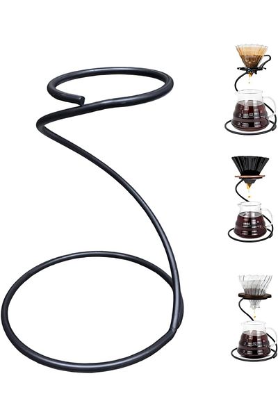 MIBRU Coffee filter stand spiral blk