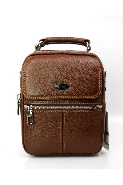 Çanta Sepetim Genuine Leather Men's Postman Shoulder Strap Crossbody Bag