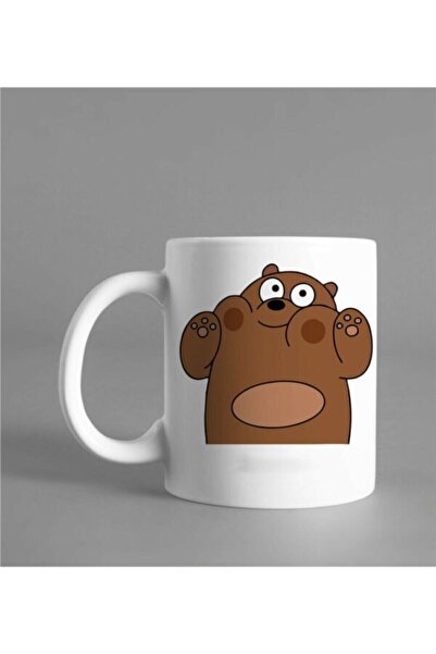 D&Y GAUDERY Kafadar Bears Print Mug Cup Double Printed