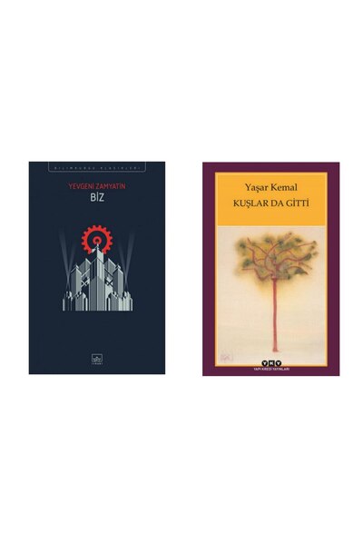 İthaki Yayınları Biz Yevgeni Zamyatin - Kuşlar da Gitti - Yaşar Kemal