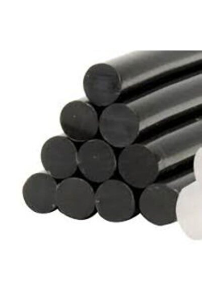 REMSAN YAPIMARKET SICAK SİLİKON MUM ÇUBUK SIYAH KALIN 11MMX30CMM 10 ADET