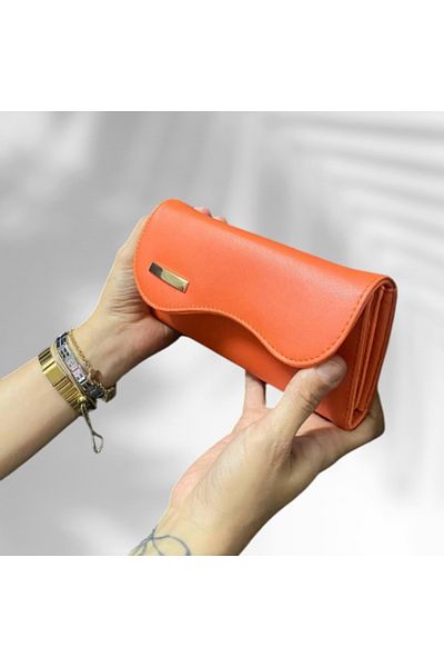 Afacan Orange Wallet