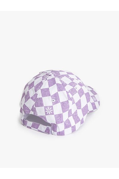 Koton Cap Hat - Checkered Design