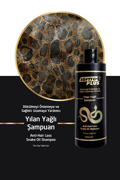 Softto Plus 2-Pack Formula Anti-Shedding Hair Moisturizing and Shine Shampoo - Eleg.3355