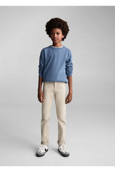 MANGO Kids Pulover din tricot din bumbac