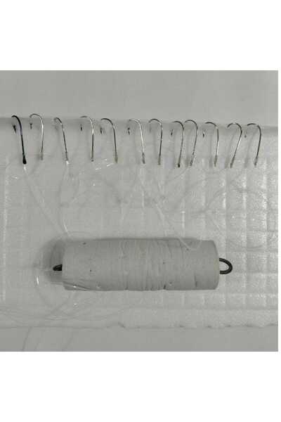 hobim Saçaklı Kıbrıs Takımı Kefal Melanur Sokar Için 12 Iğneli  - 3 ADET