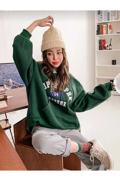 KOZİA OUTDOORS Malkoçbey Suppose Printed Oversize Sweatshirt