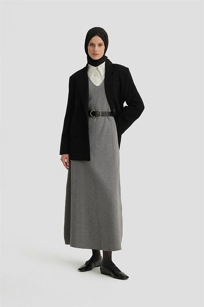 Armine Two Buttons Blazer Jacket 24Kh5731 Black