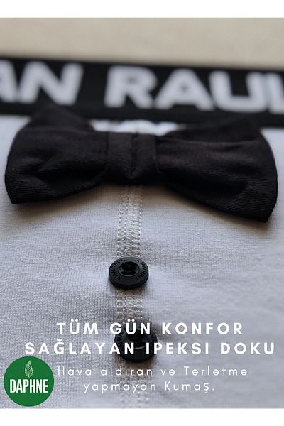 Juan Raul Men's Boxers - Bow Tie, Comfort Flex, Soft and Breathable Cotton Underwear Boxers