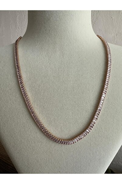 DaintyReward Paslanmaz Çelik Altın Ince Su Yolu Kolye