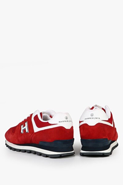 Hammer Jack Kolombiya Hakiki Deri Kırmızı Erkek Spor Ayakkabı
