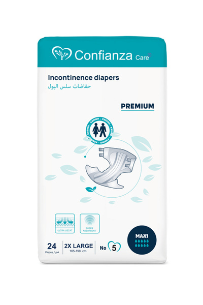 Confianza Diapers Premium Size XXL 24PCS