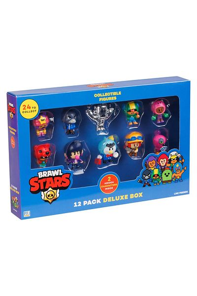 BRAWL STARS Deluxe Pmi 12-Piece Figure Set - Brw2080 Model 2