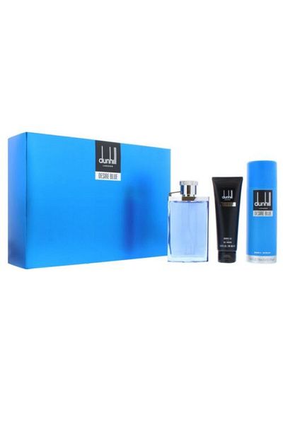 Dunhill Dunhill Desire Blue Eau de Toilette Set (100ml Perfume + 90ml Shower Gel + 195ml Body Mist)