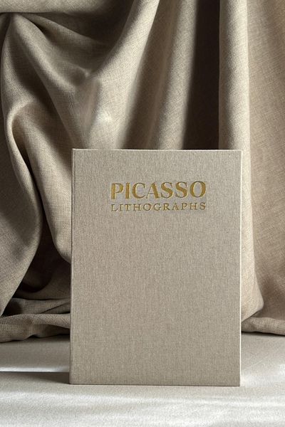 HOME DEKORİSTA Fabric Covered Single Decorative Book Box (PICASSO)