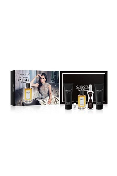 BRONZENET Carlotta Vanilla Rose 5 Piece Perfume Set
