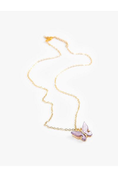Koton Butterfly Necklace Chain