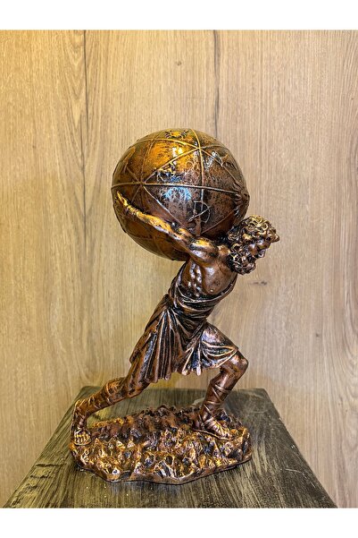 Ephesus Hediyelik Atlas Heykel Biblo 30 cm