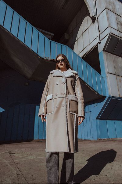 CE-YIL DERİ ÜRÜNLERİ Women's Esila Genuine Napa Fur