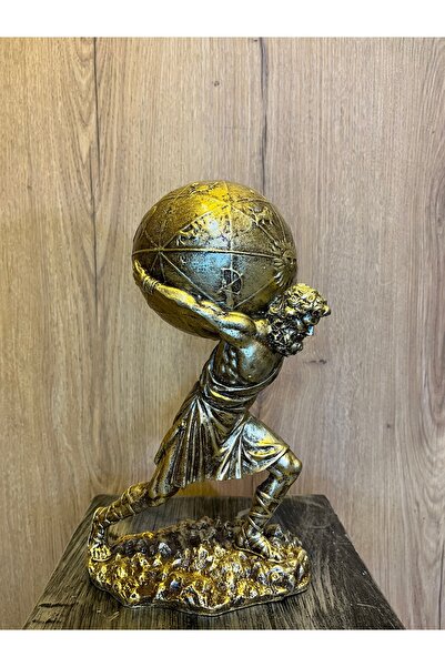 Ephesus Hediyelik Atlas Heykel Biblo 30 cm