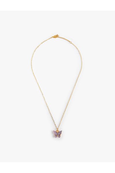 Koton Butterfly Necklace Chain