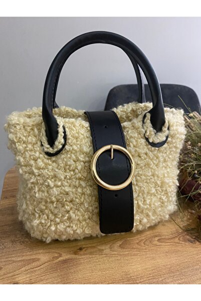 MAAR Ev Concept ÖRGÜ TEDYY ÇANTA ÖRGÜ KOL ÇANTASI KIŞLIK ÖRGÜ ÇANTA PUFYY ÖRGÜ ÇANTA