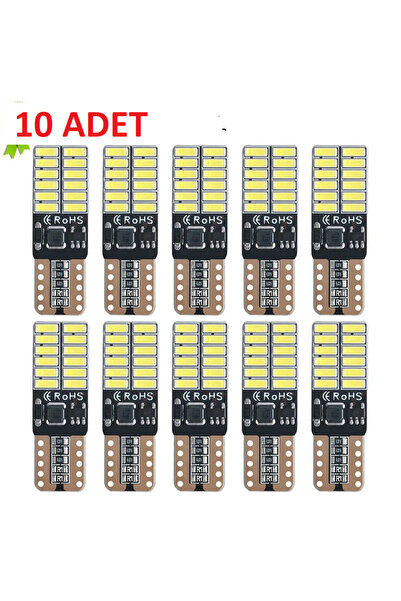 Vlotho T10 Park Ledi Plaka Tavan İç Ortam Aydınlatma Dipsiz Led Ampül 24 Ledl...