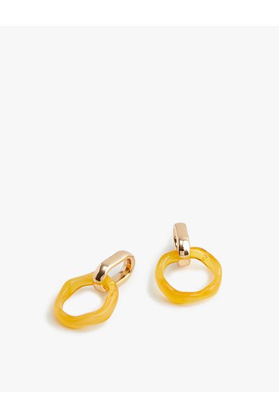 Koton Vintage Geometric Design Earrings
