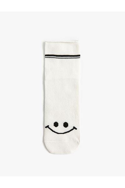 Koton Socket Socks Character Embroidered