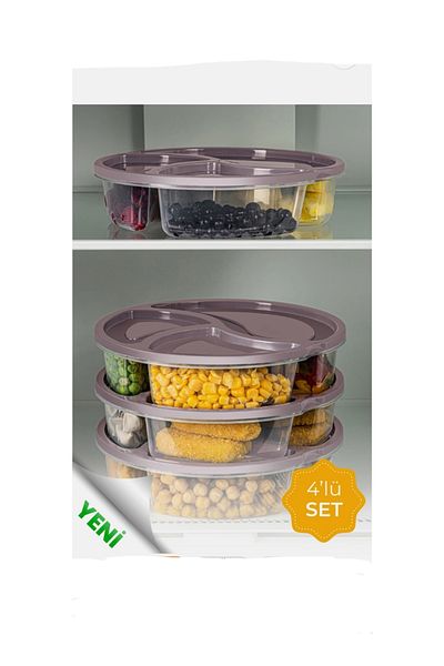 VİZYON Deep Freezer Compartment Storage Container Ice Box Organizer Breakfast