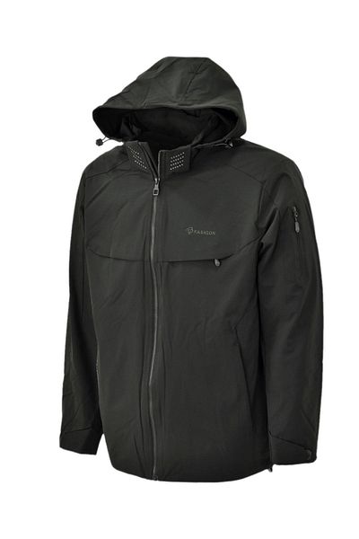BIGAZZI Men's Hooded Sports Coat 85132 Bgl-St04183