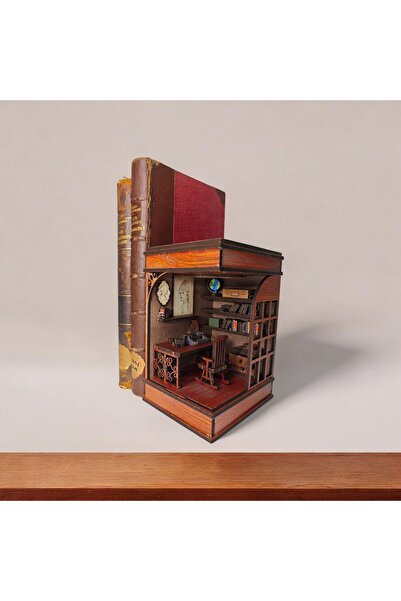 Es3Dream Küçük Oda Book Nook - Kitap Köşesi Dıy - Kendin Yap