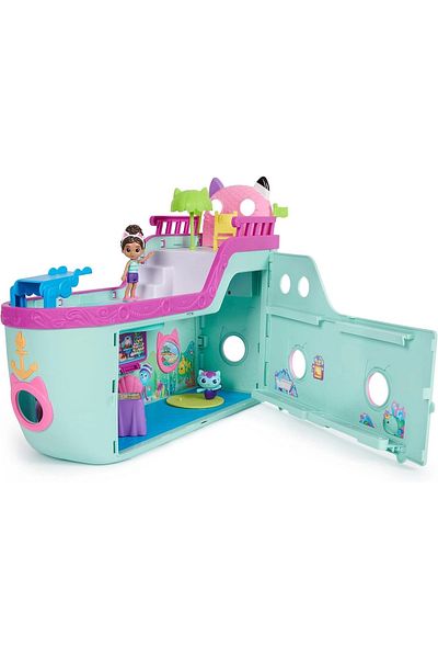 TOYFEST سفينة ركاب بيت الدمى من غابي