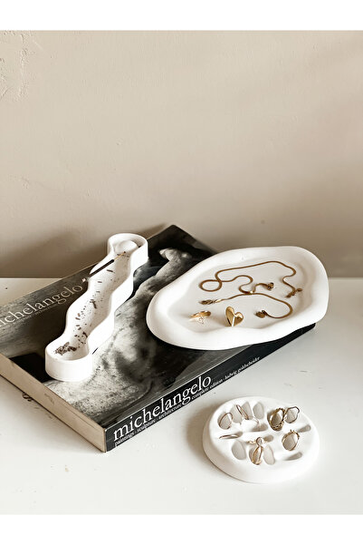 Allegorie.Co Incense Burner, Ring Holder, Decorative Plate Set of Three