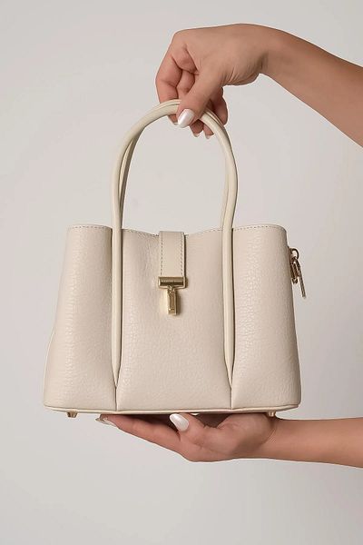 MORCA Beige Kriste Bell Women's Handbag - 26951