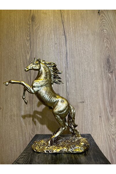 Ephesus Hediyelik Şahlanan At Heykel Biblo 31 cm