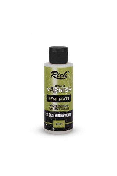 Rich RİCH SU BAZLI YARI MAT VERNİK 120 ML- 2521