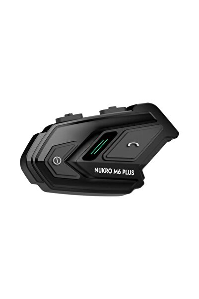 Nukrotech M6 Plus Bluetooth İntercom Siyah