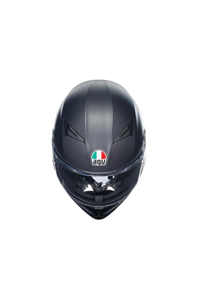 AGV K3 Mono Matt Black (MAT SİYAH) Kapalı Motosiklet Kaskı