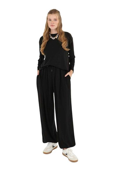 Puane Women's Scuba Fabric Double Suit with Leg Detail