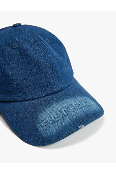 Koton Kot Şapka Slogan İşlemeli