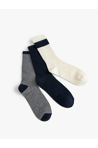 Koton Set of 3 Socks Multicolored