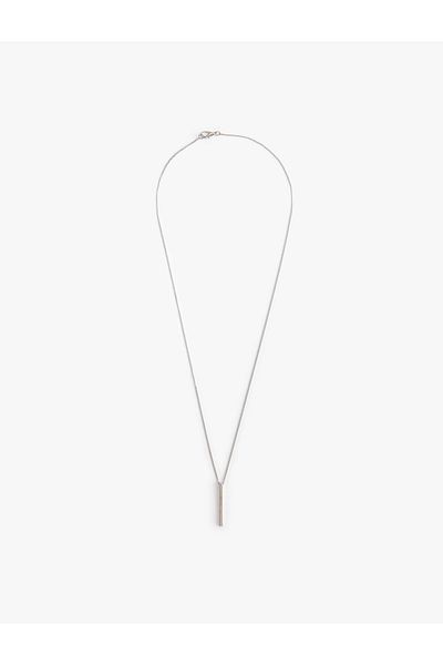 Koton Chain Necklace with Geometric Charm Detail