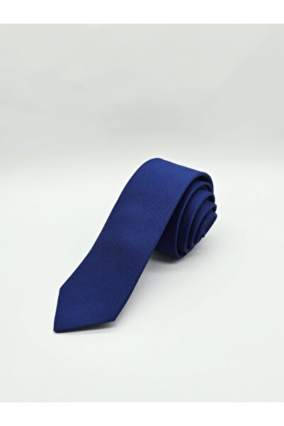 HARES Saks Eyelet Handmade Woven Tie & Handkerchief