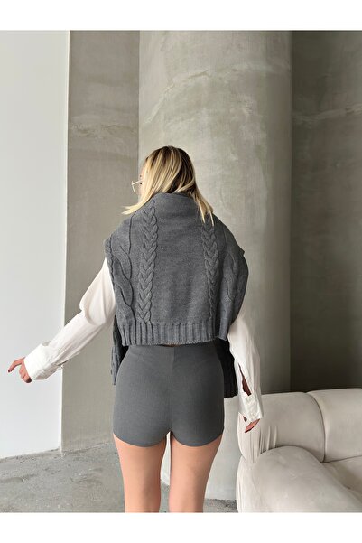 Babushka Yüksek Bel Şort